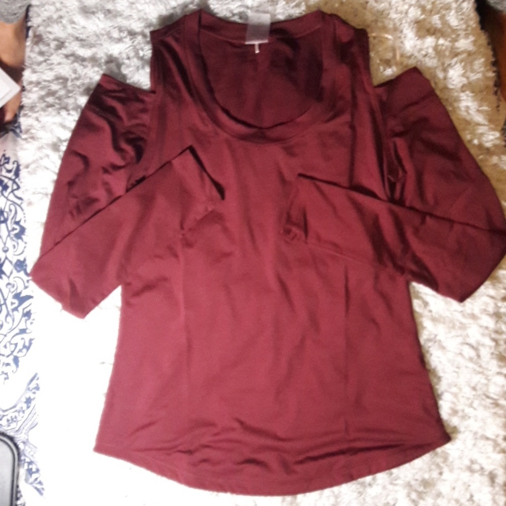 Burgundy Long Sleeve